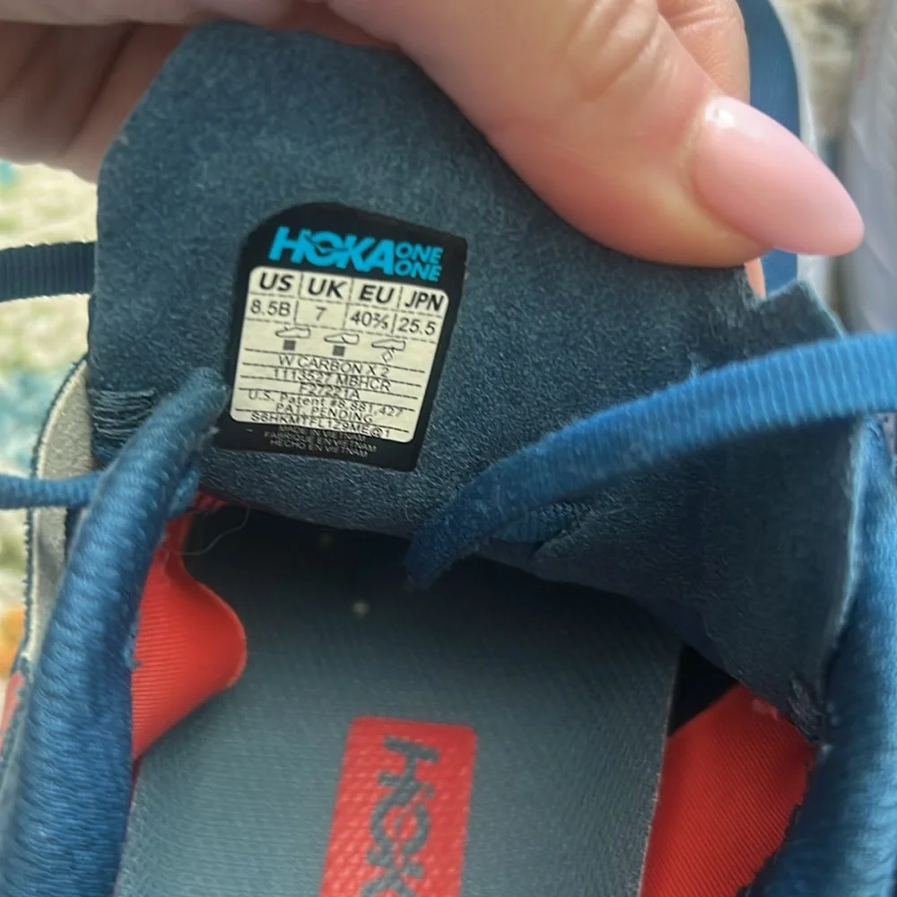 Hoka Blue Running Shoes - Picture 4 of 8